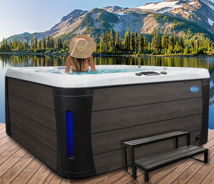 Calspas hot tub being used in a family setting - hot tubs spas for sale Minot